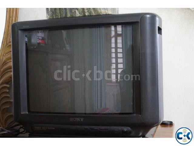 Original SONY 21 inch Color TV  large image 0