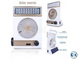 Solar Charger Light And Fan