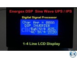 Energex DSP Pure Sine Wave Ips Ups 1500VA 5Yrs War. With Dip