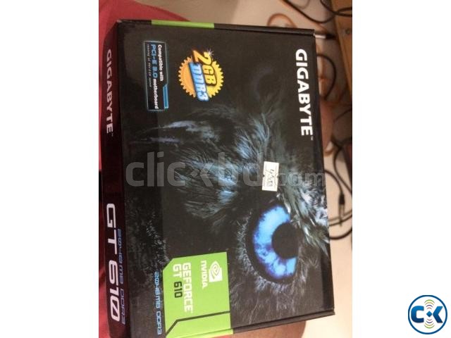 Geforce GT610 With warrenty and Cash memo large image 0