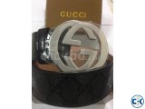 Hermes and Gucci belts
