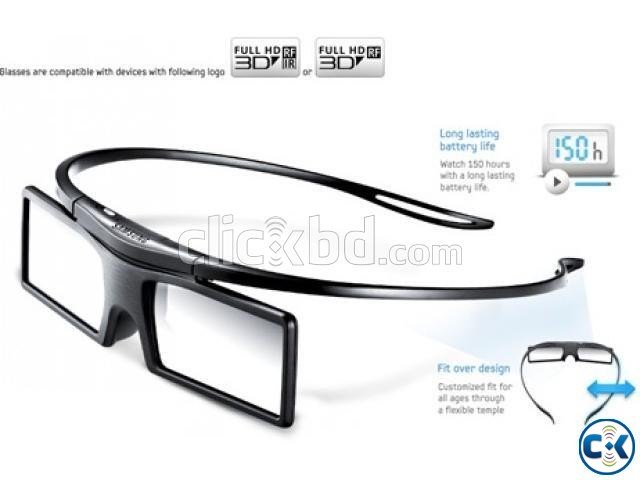 Samsung 2pcs 3D glass for 3D TV with 200 3D MOVIES large image 0