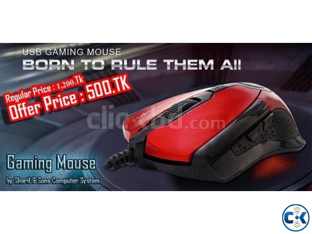 USB M Super Gaming Mouse large image 0