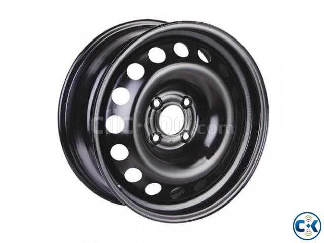 Reconditioned 14 4 Hole Steel Car Rim large image 0