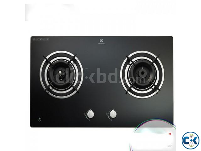 New 2 Burner Auto Gas cabinet Glass Stove Italy large image 0
