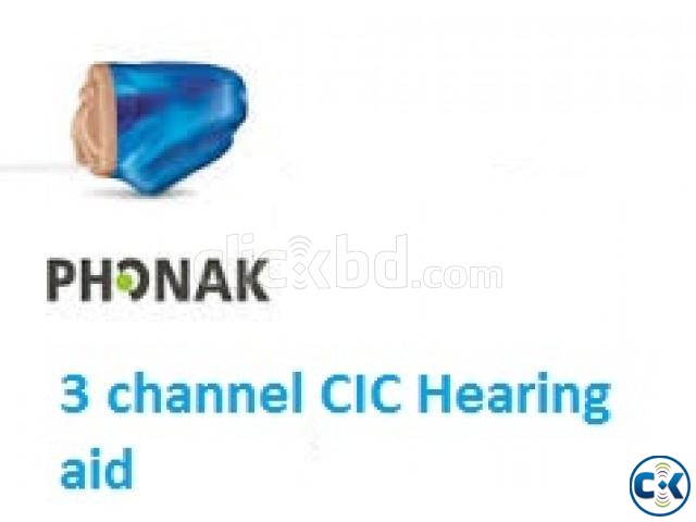 PHONAK 3 CHANNEL CIC HEARING AID PRICE BANGLADESH large image 0