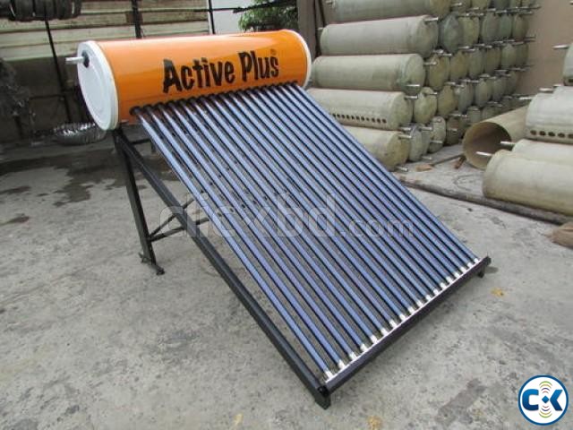 Save Money Save Power With Active plus solar water heater large image 0