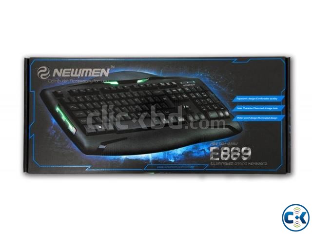 Newmen E869 lighting gaming keyboard large image 0