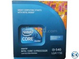 Intel Core i3-540 3.06 GHz Intel DH55PJ Motherboard