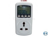 Power On Voltage Amps Power Factor Monitor US Type