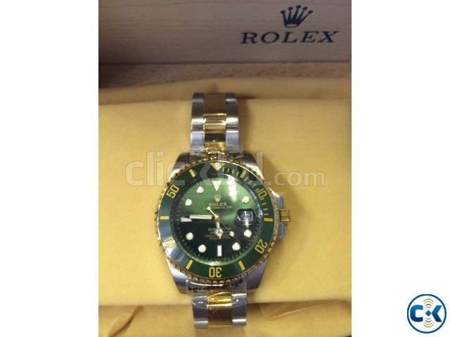 Rolex Submariner Green Dial large image 0