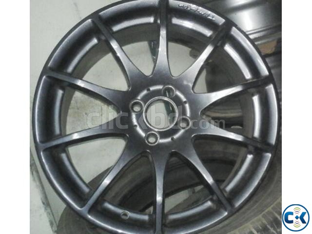 Japanese Sports 17 4Nut Near Alloy wheels for Axio large image 0