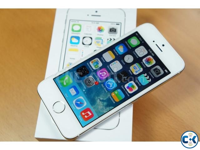iPhone 5s silver 16 gb factory unlocked large image 0