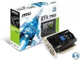 GeForce GTX 750 MSI OC 2GB
