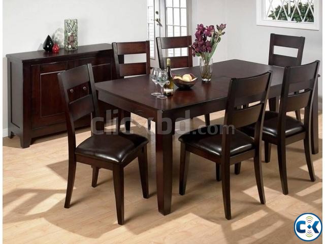 New Dinning table collection 6 chair large image 0