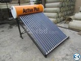 Save Money Save Power With Active plus solar water heater B
