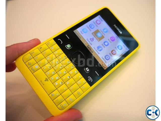 Nokia Asha 210 Duel Sim Yellow large image 0