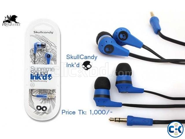 Brand New SkullCandy Ink D Headphones See Inside  large image 0