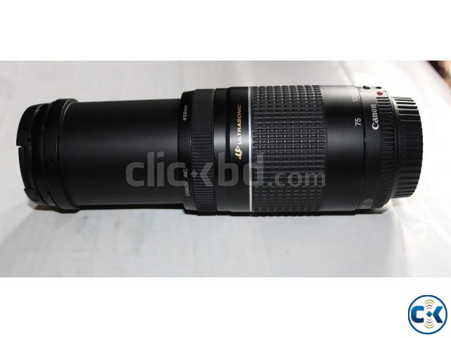 Canon EF 75-300mm ULTRASONIC Lens large image 0