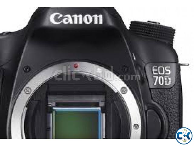 CANON EOS DSLR 70D 24.2MP ONLY BODY CAMERA large image 0