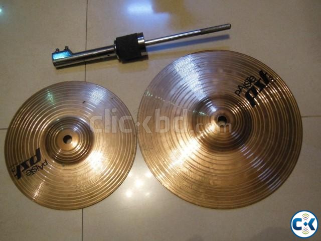 paiste pst 8 and pst 10 splash with clamp large image 0