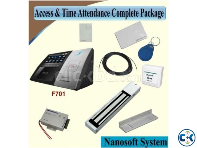 Face Detection Access Time Attendance Complete Package large image 0