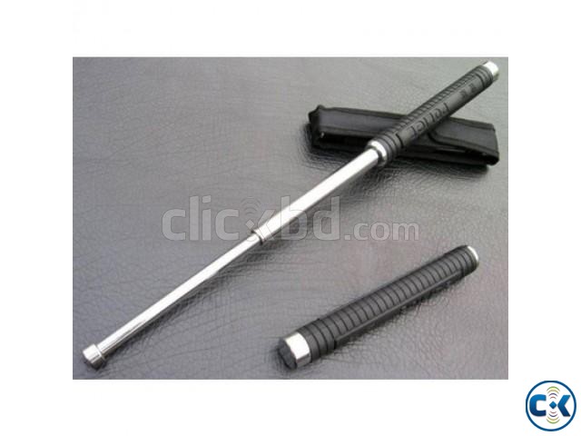 Portable Self Defense Metal Stick large image 0
