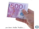 500 Euro Wallet 100 Usd Us Dollar Wallets