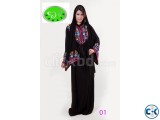 Fashionable muslim dress islamic clothingRabaah AbayaBurka01