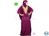 Fashionable muslim dress islamic clothingRabaah AbayaBurka02