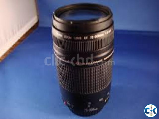 Canon EF 75mm-300mm LENS large image 0