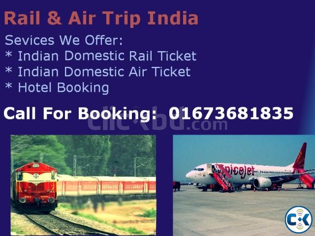 Indian Domestic Air Ticket large image 0