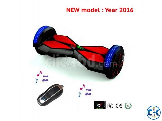 hoverboard 2 wheel smart balance scooter with Remote LED large image 0
