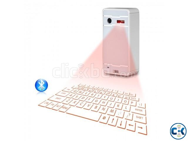Excelvan Bluetooth And USB Laser Keyboard large image 0