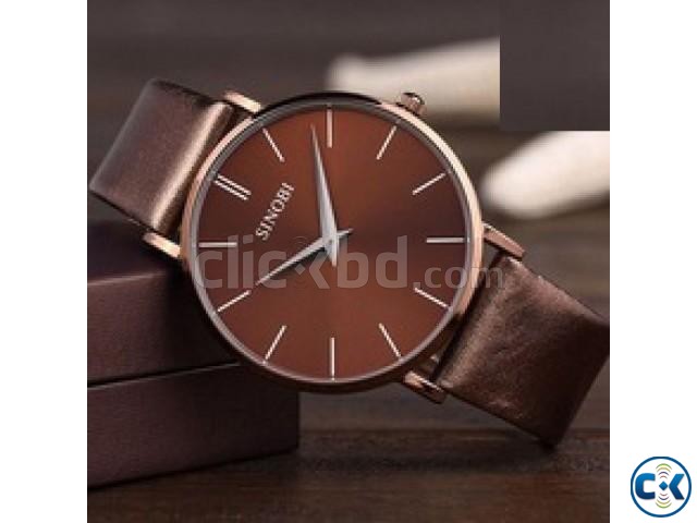 Classic SINOBI Men Boys Fashion Quartz Wrist Watch_SINOBI large image 0