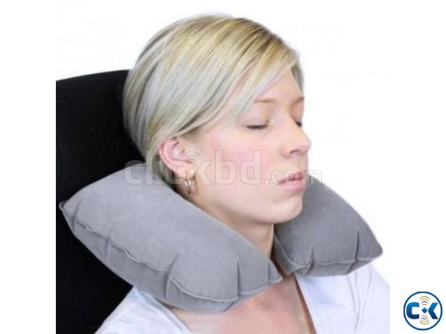 Travel Neck Air Cushion Pillow large image 0