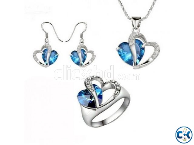 3 in 1 Crystal Jewelry Set  large image 0