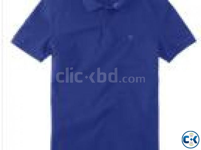 blank custom polo t shirt large image 0