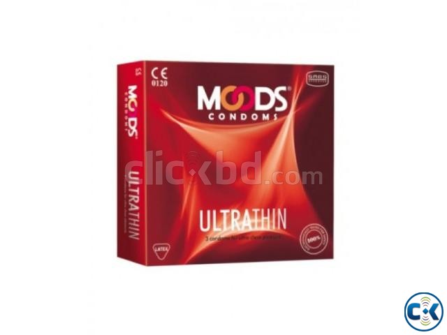 Moods Ultra Thin Delay Condoms 2 X Pack of 3 condoms  large image 0