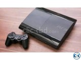 PS3 Superslim 250GB modded Metal Gear Solid 4 Disc.