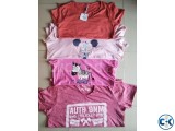Ladies hot summer exclusive export quality tshirts
