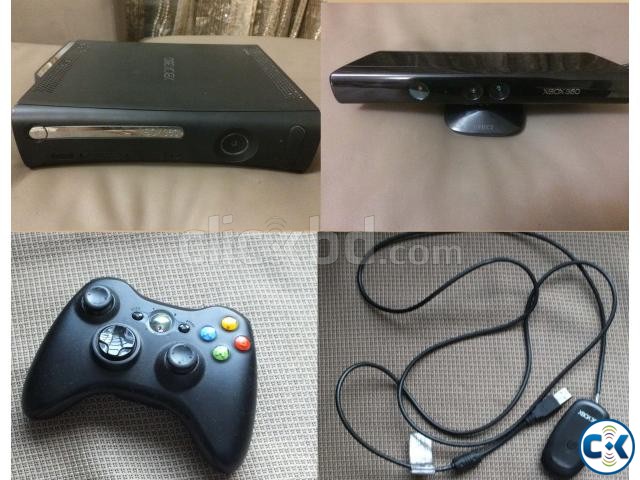 Xbox 360 with Kinect and Accessories large image 0
