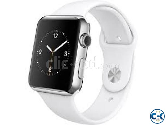 Apple Smart Watch Mobile White  large image 0