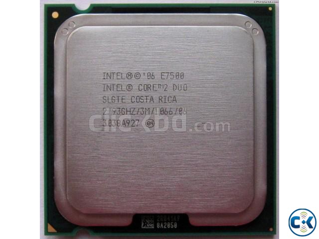 Intel Core 2 Duo E7500 2.93ghz and Gigabyte G41-COMBO large image 0