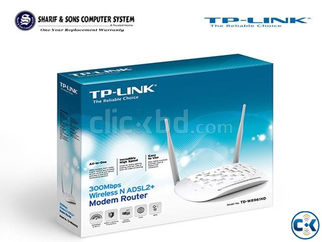 300Mbps Wireless N ADSL2 Modem Router large image 0