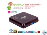 M8S+ Quad Core New Android 5.1 TV Box 2G/8G