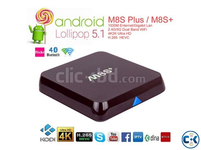 M8S Quad Core New Android 5.1 TV Box 2G 8G large image 0
