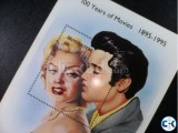 100yrs OF MOVIES MARILYN MONROE Stamp set