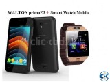 WALTON primoE3 with Smart Mobile watch Phone