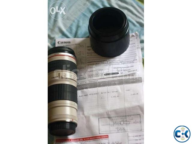 Canon EF 70-200mm f 4L USM Lens large image 0